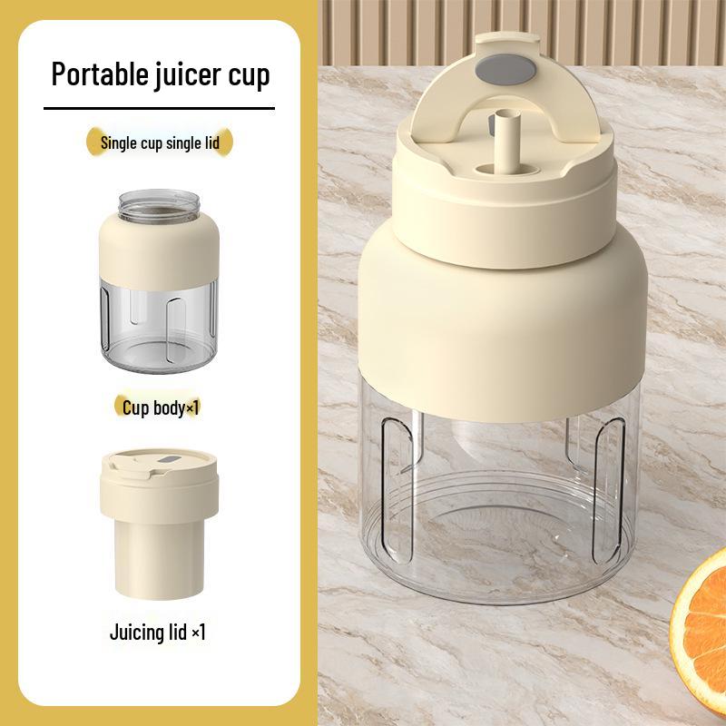 Juicer Cup: Large Capacity, Wireless, Portable, Multifunctional Ice-Crushing Fresh Juice Maker