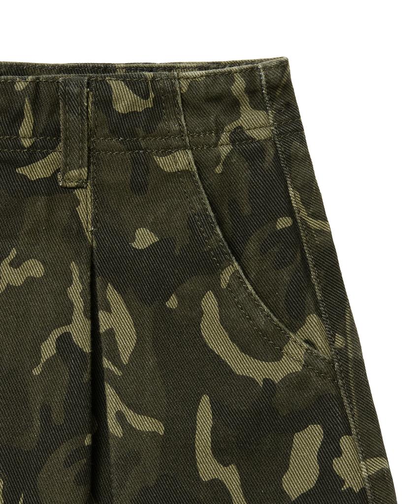 Midnight Move Camo Mini Skirt (Khaki)