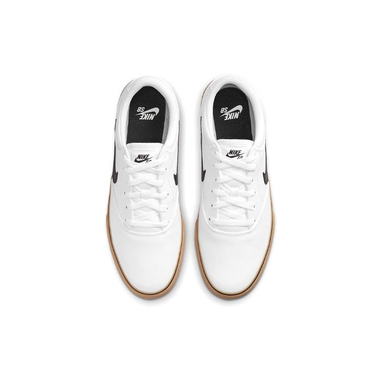 Nike SB Chron 2 Canvas White Gum Light Brown Black Unisex Skateboarding Shoes DM3494-101