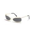 New Y2K Small Frame Cat Eye Sunglasses Women's Brand Designer Metal Sun Glasses Women Outdoor Travel Eyewear UV400