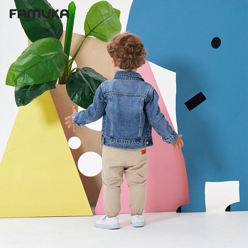 Children's Spring/Autumn Denim Jacket – Stylish Casual Wear for Boys and Girls