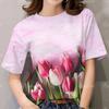 Women's T-Shirt - Valentine's Gift with 3D Digital Printing Technology