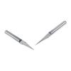 10pcs 3.175mm Carburo Cementado Grabado CNC Broca Fresa Herramienta de Tallado 10 Grados