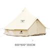 ZISIZ Outdoor Cotton Pyramid Yurt Tent
