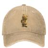 T-Teded Bear Scratching His Ass Baseball Cap Vintage Unisex Unisex Hip Hop Hats Sunshade Running Hippie Baseball Caps Gift