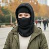 Fleece Lined Ski Face Mask Breathable Mesh Thermal Neck Warmer Winter Cycling Hat  Winter Cycling