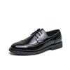 Men's Shoes Large Size Lace-up Brock Loafers Business Dress Leather Shoes Men's Foreign Trade Spring and Autumn Men's Casual Shoes