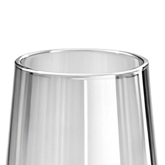 Clear Flower Vases for Table Desk Decor Modern Centerpiece Home Indoor Glass Decorative Vase for Wedding