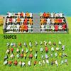 100pcs Seated Figures 1:87 Painted Scale Plastic Model Seated Standing Painted Figures For Miniature Houses Buses DIY Character