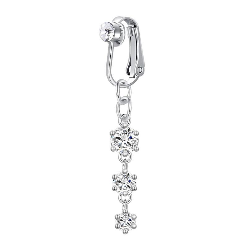 Stylish No-Clip Navel Ring and Stud Collection