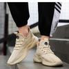 Summer Unisex Mesh Breathable Casual Sneakers Light Anti-slip Soft Running Shoes Outdoor Leisure Hiking Flat Sneakers Zapatillas