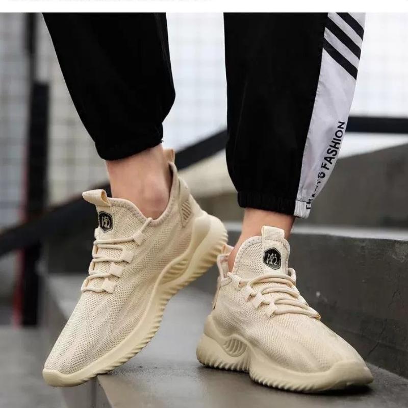 Summer Unisex Mesh Breathable Casual Sneakers Light Anti-slip Soft Running Shoes Outdoor Leisure Hiking Flat Sneakers Zapatillas