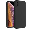 Edle Modische Unifarbene Stoßfeste Schutzhülle aus Flüssigsilikon für iPhone XS Max/XR/X/XS