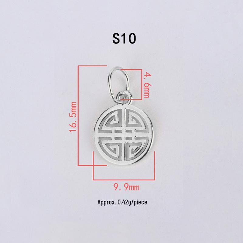 S925 Sterling Silver DIY Bracelet with Assorted Pendants
