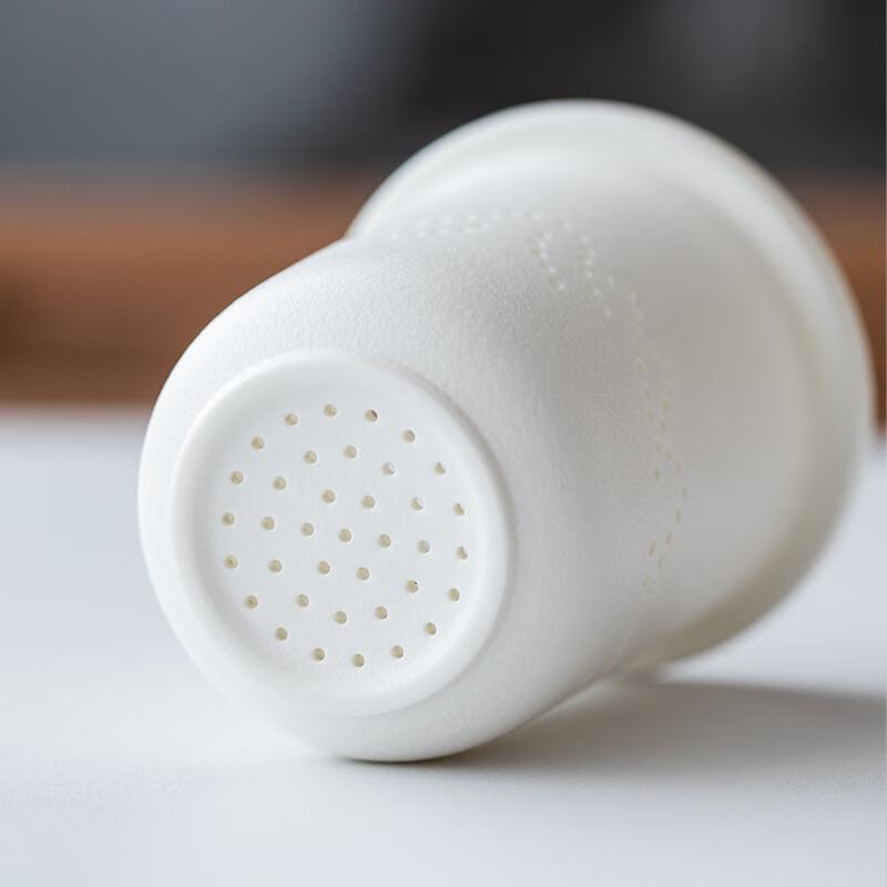 Minimalist Rough Pottery Portable Travel Tea Set