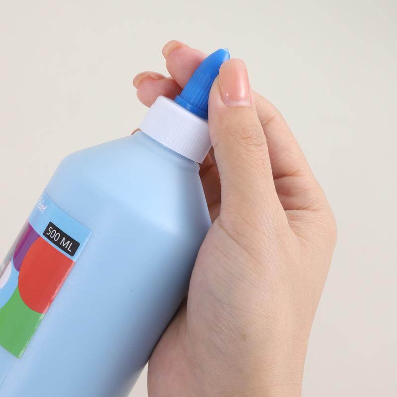Wasserdichte 500ML Acrylfarbe - Langlebig, Ideal für Strohhut-, Keramik- und Gipsfigurenmalerei