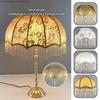 European Retro Lampshade High-end Fabric Tassel Bead Lamp Shade Classiacl Lamp Shade Bedroom Bedside Lamp Floor Light Cover E27
