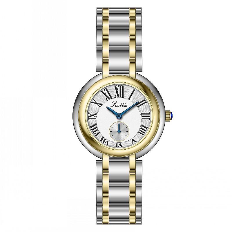 Fashion Steel Belt Retro Roman Simple Style Temperament Personalized Women'S Watch Trend Casual Women'S Watch