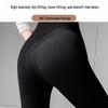 Langsha Women's Ribbed High-Waist Slimming Stirrup Leggings