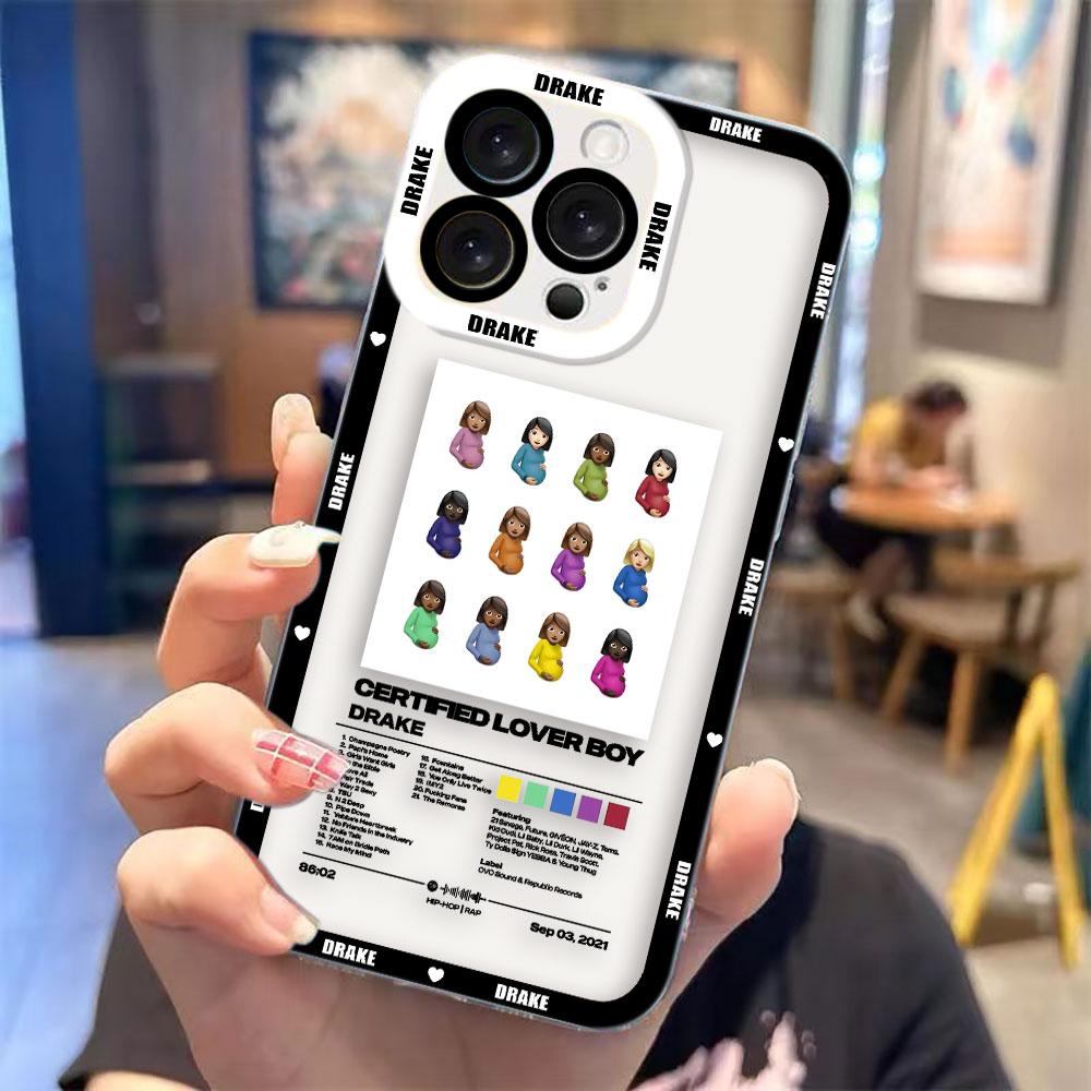 

LoverBoy D-Drake Certified Cover Clear Phone Case For OPPO RENO 15 15F 14 14F 13 13F 12 12F 11 11F 10 8 8Z 8T 7 7Z 6Z 5 5F Shell OPPORENO75G