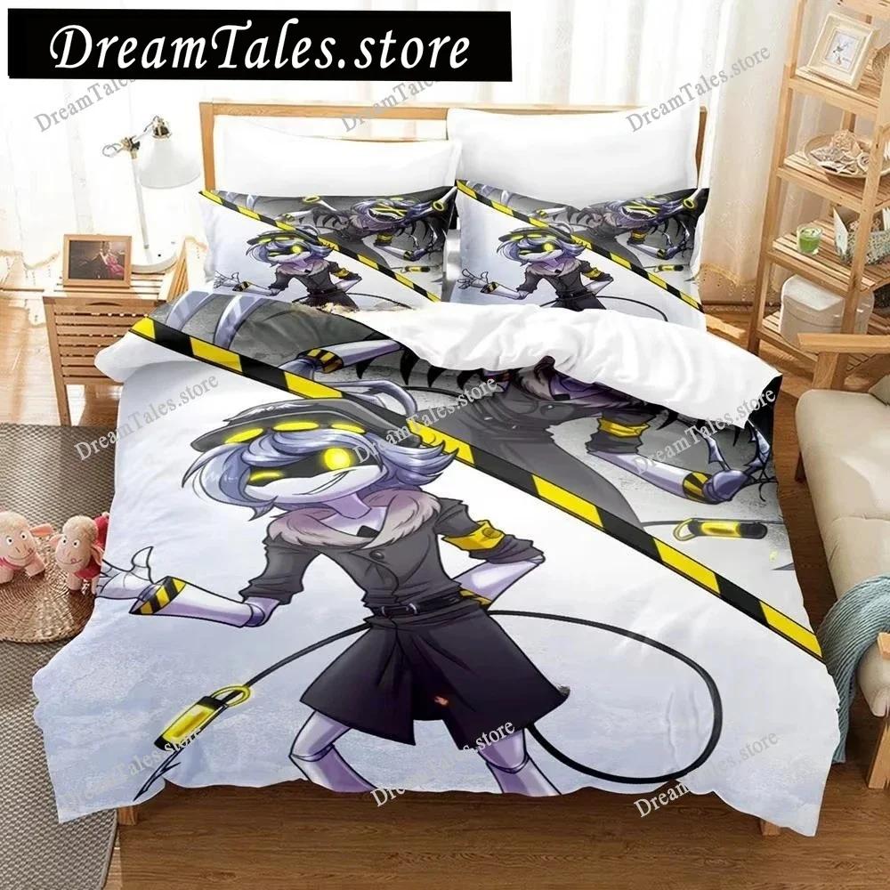 Fashion 3D Printing Anime Murder Drones Bedding Set Cartoon Set Adult Boys Bedroom Duvet Cover Sets Home Textiles Luxury Gift029