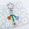 Handmade Beads Keychain Durable Material for Detail Oriented Individuals