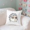 T-Tengens Uzuis Case Plush Fabric Soft Pillowcase Double Sided Print Cushion Cover Household Gifts