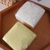 Simulation Cheese Brick Squeeze Toy Stress Relief Milk Cream Brick Sensory Toy Simulated Food Pinch Fidget Toy Decompression