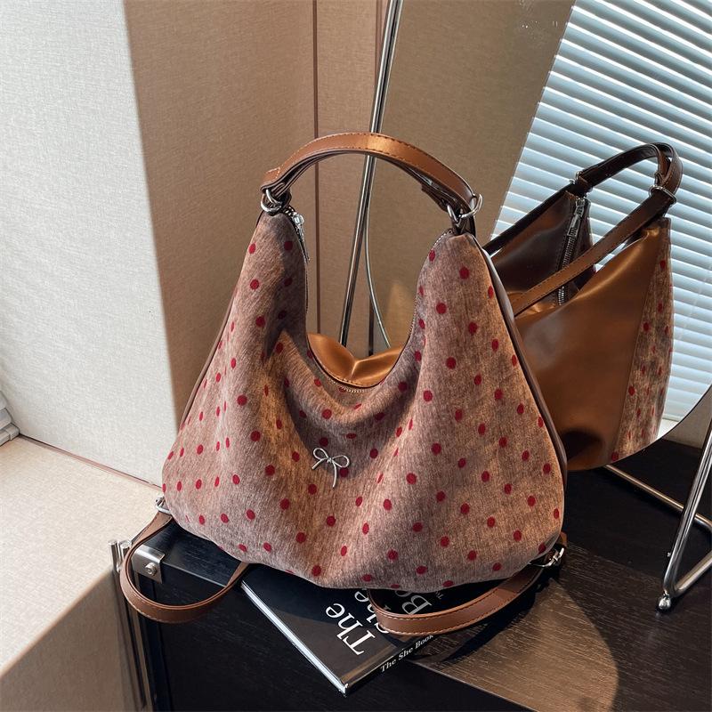Backpack Women's New Large Capacity Versatile Messenger Bag Multifunctional Commuter Bag