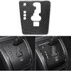 Gear Shift Trim for Jeep Compass Patriot 2009-2016 Black Accessories | Soft Carbon Fiber Accessories | Upgrades for Car | Only for Left-Hand Drive |