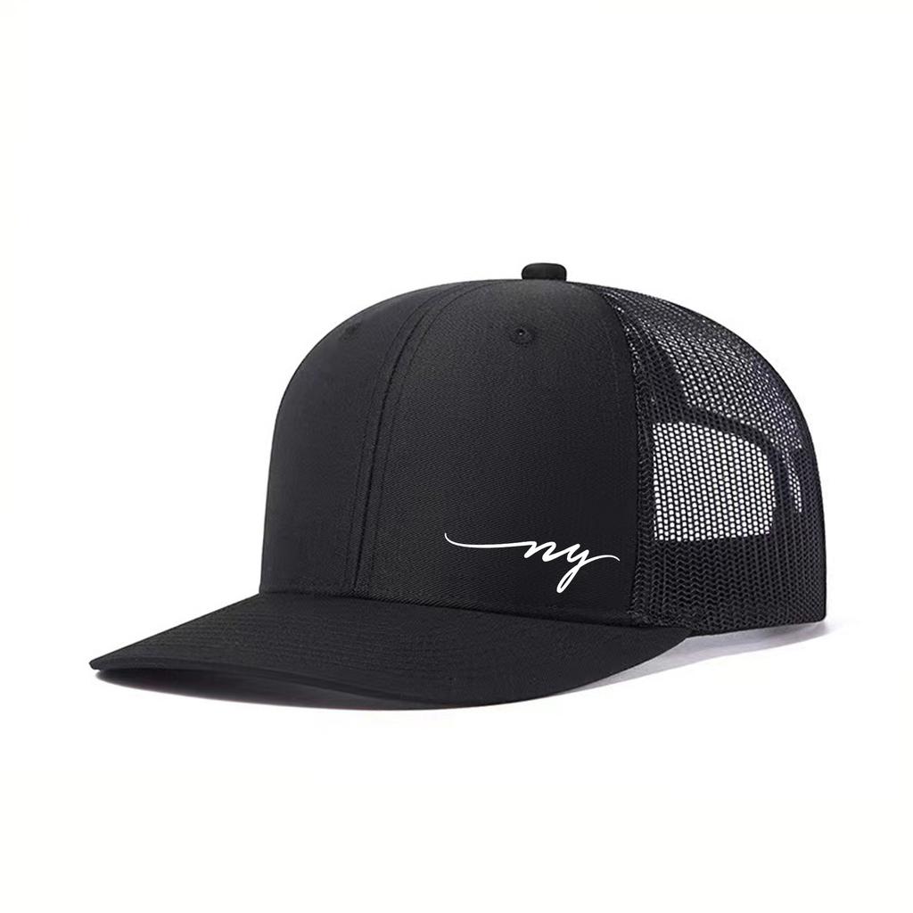 Adjustable Unisex Breathable Outdoor Sports Mesh Cap | Truck Driver's Bull Head Print Richardson Hat, Baseball Cap