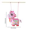PVC Horse Year Decorative Lantern Cartoon Pony Chinese Style 2026 New Year Lantern Hanfu Accessories Lantern Photo Props