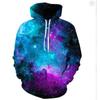 Space Galaxy Sweatshirts for Men/women Hoody 3d Clothing Brand Hood Print Cashmere Nebula Jacket