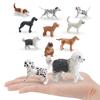 Cross-Border Dog Model Toys: Dalmatian, Sheepdog, American Bully, Great Dane, Saint Bernard, Puppy, Mixed Breed