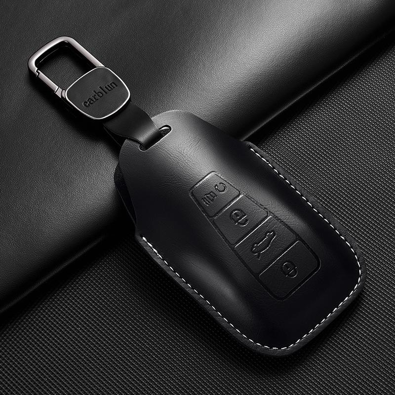 Portachiavi Geely per Emgrand Boyue, Xingyue L, Xingrui, Bin Yue, Bin Rui - Borsa in Pelle con Fibbia Geometrica Pendente