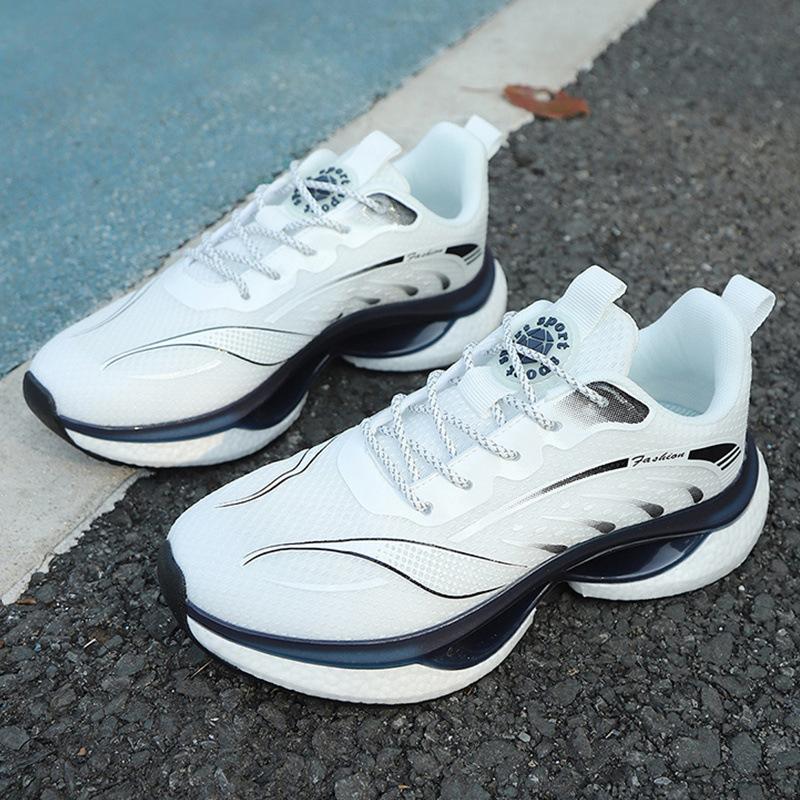 New spring men's shoes soft sole ultra-light and versatile explosive breathable sports shoes men's youth couple running shoes