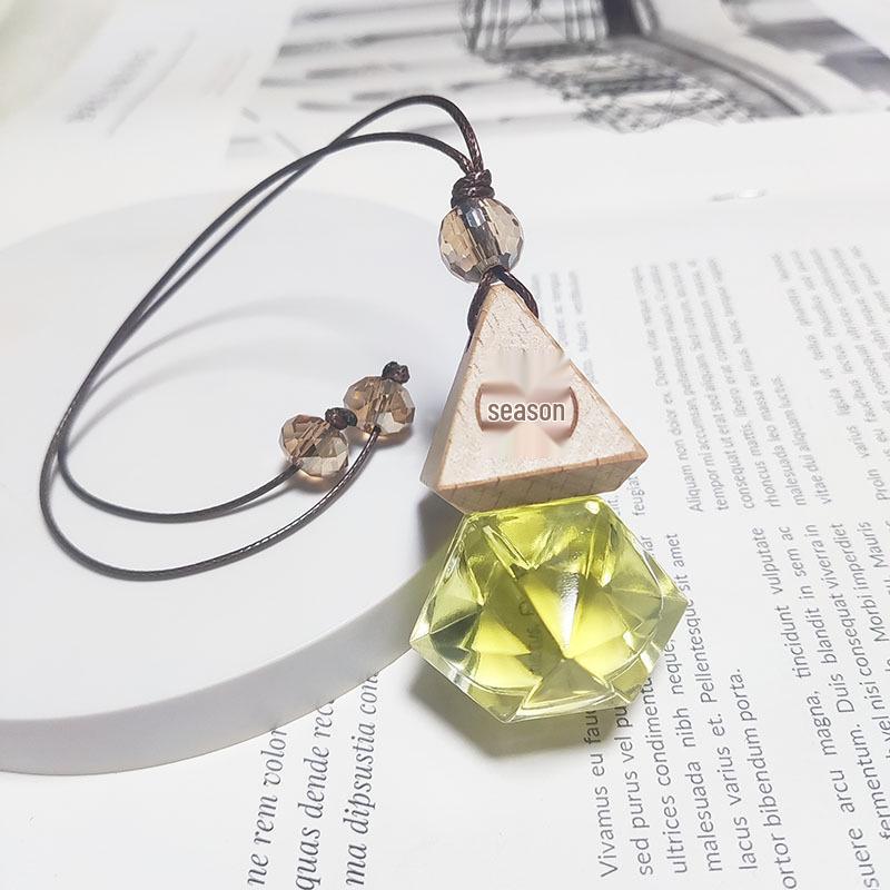 All Seasons Zen Tea Car Aromatherapy Pendant - Long-Lasting Fragrance for Rearview Mirror