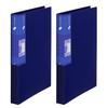 Plus Super Economy Clear File + A4 60 Pockets Navy FC-506EL (Set of 2)