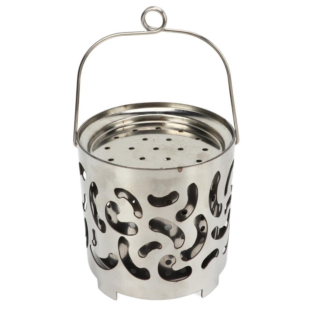 Camping Heizofen Tragbarer Mini Edelstahl Schnellheizend Zelt Heizabdeckung für Outdoor