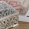 Plastic Treasure Trinket Box Square Candy Box Treasure Chest Wedding Favor Box