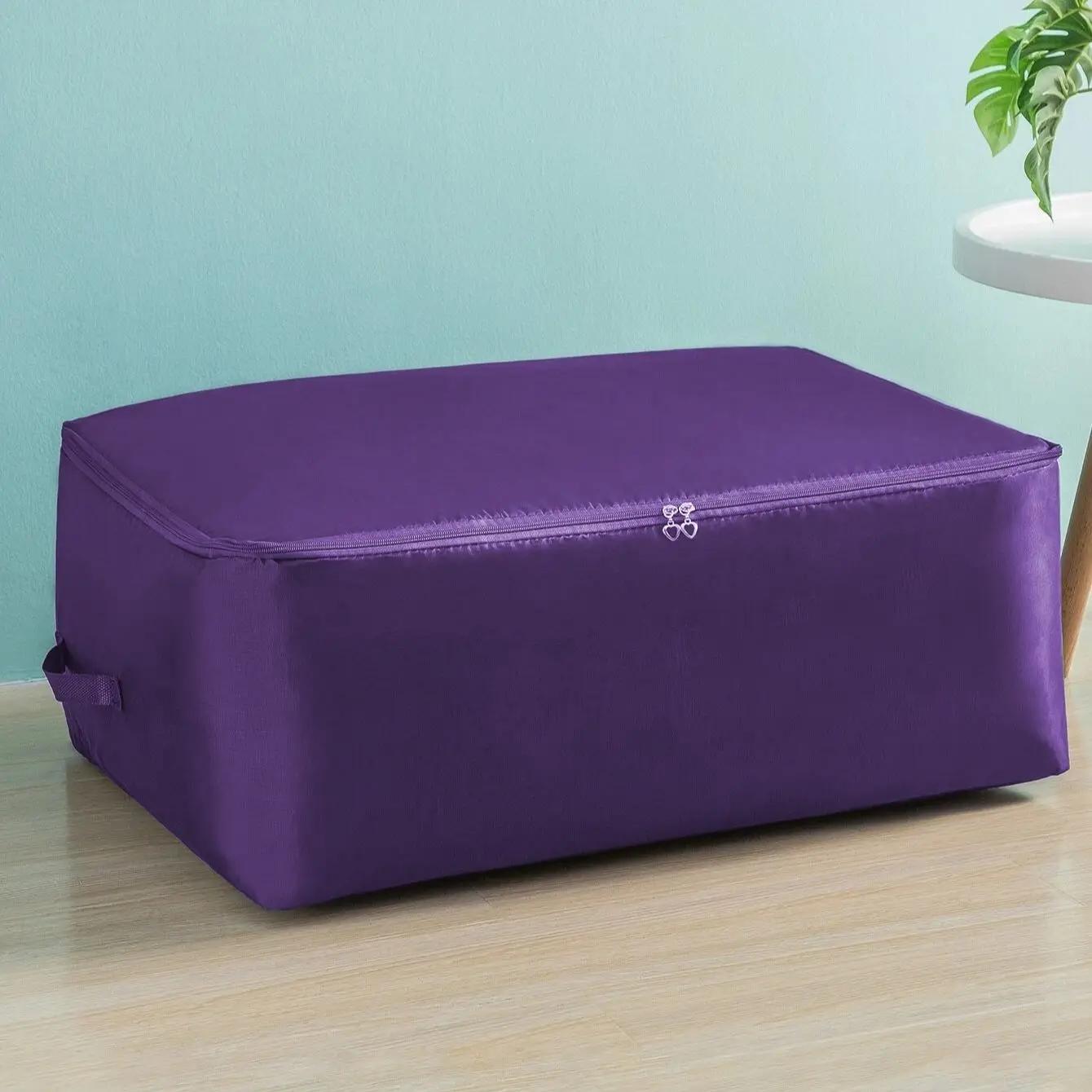 

1PC - Large capacity multifunctional waterproof and moisture-proof Oxford cloth foldable storage bag S фиолетовый