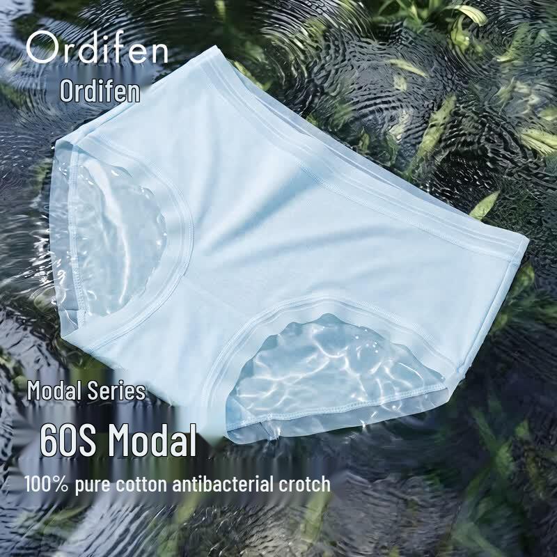 Ordifen Women's Modal Seamless Briefs 3-Pack