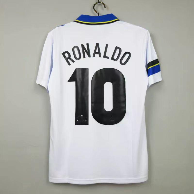 Vintage Jersey Football Jersey Classic Country Milito Ronaldo Maldini Sneider Bergkamp Jersey