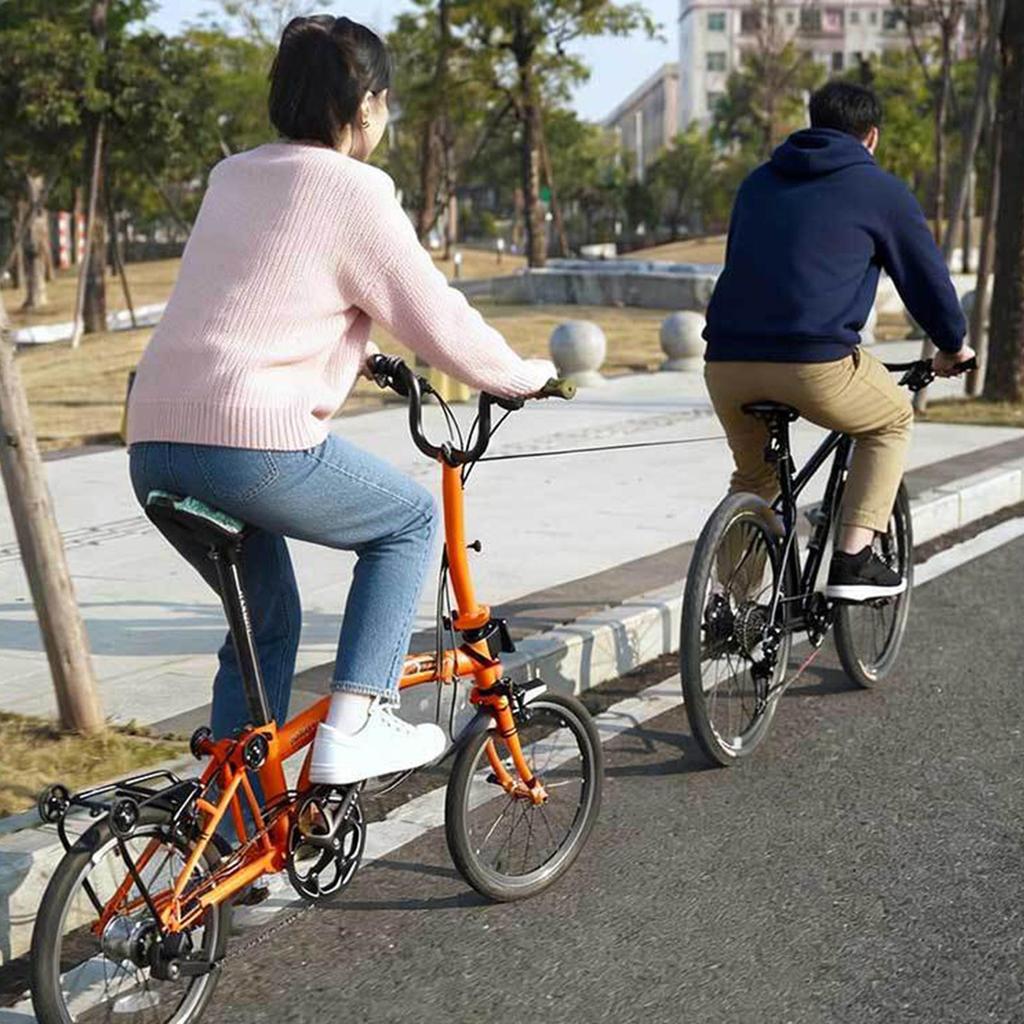 Bike Tow Rope 100kg Capacity Retractable Bicycle Pull Strap Kids Bike Tow Rope for Adults Family Mountain Road Outdoor Adventure
