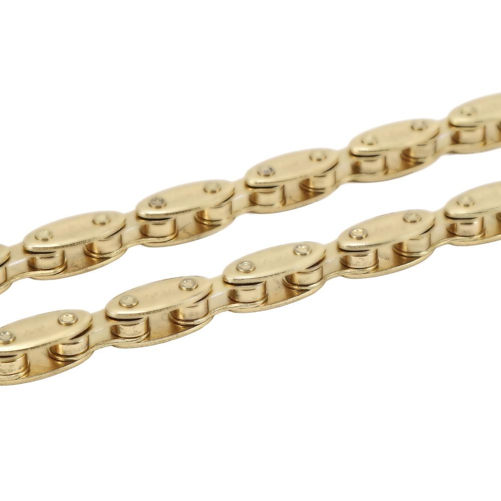 100 Link Bike Chain Gold Fixed Gear Chain Durable Cycling Chain  for BMX Bikes,Fixed Gear Bikes