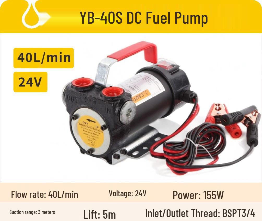 YB-40S Portable Electric Diesel and Oil Transfer Pump