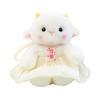 Plush Stuffed Animal Lamb Toy Soft Fluffy Sheep Doll with Decorative Skirt and Pendant Suitable for Home Decoration and Gift Giving