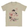 Ryu Streets Fighters T Shirts Men Pure Cotton Vintage T-Shirts Round Collar Game Tees Short Sleeve Clothing Plus Size