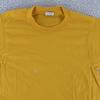 T-shirt Vintage Écran Jaune Doré vierge pour Homme XXS Point Simple Années 80