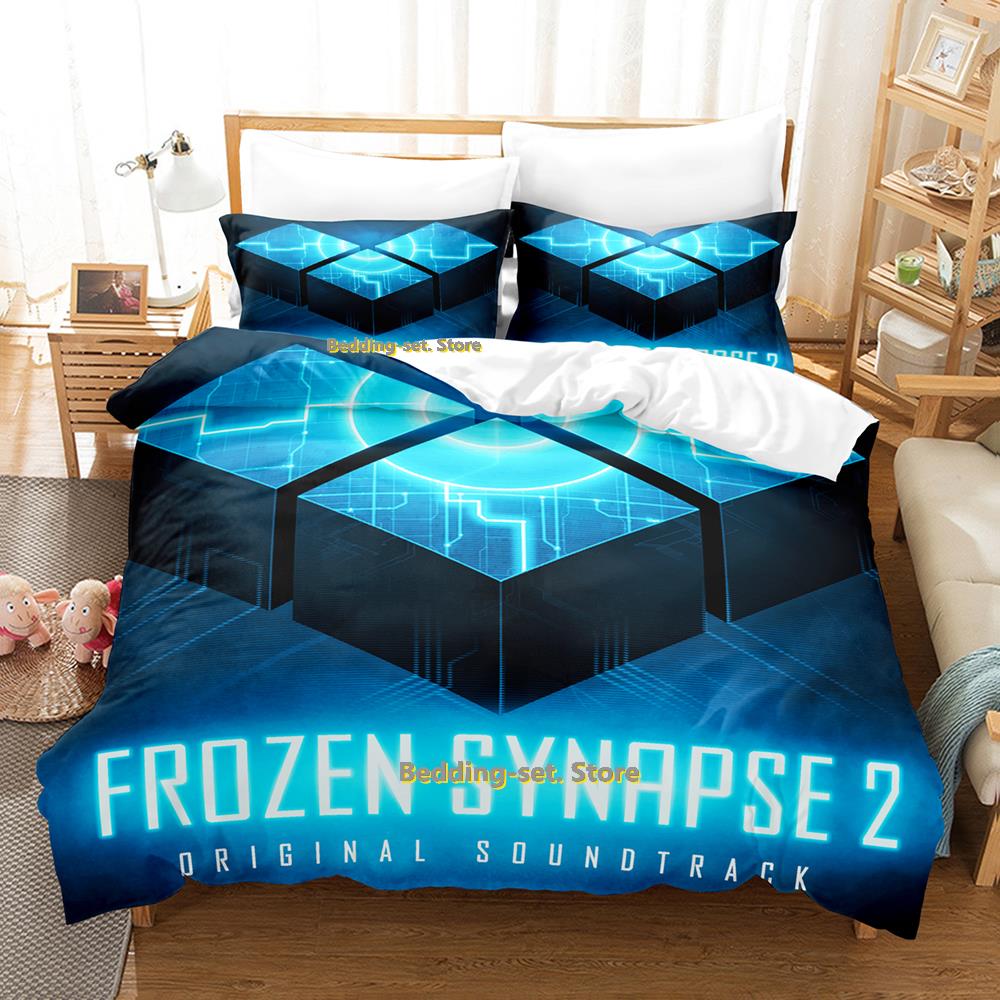 

Game Frozen Synapse Beding Set Single Twin Ful Quen King-Sized Dimensionsd Dimensions Bed Linen Set Adult People Kid Bedrom Duvetcover Sets Anime Bed 100*200cm Single